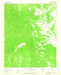San Geronimo 1961 topographic map thumbnail