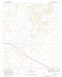 San Jon 1968 topographic map thumbnail