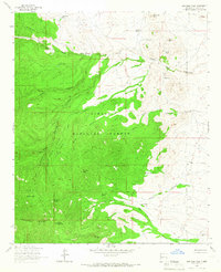 San Juan Peak 1964 topographic map thumbnail