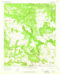 San Juan 1963 topographic map thumbnail