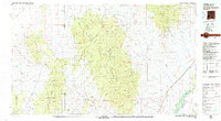 San Mateo Mountains topographic map thumbnail