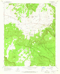 San Mateo 1963 topographic map thumbnail