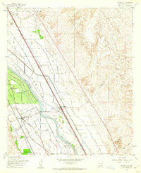 San Miguel 1955 topographic map thumbnail