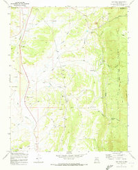 San Pablo 1970 topographic map thumbnail