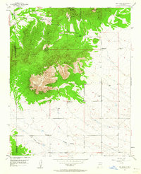 San Pedro 1954 topographic map thumbnail