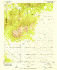 San Pedro 1954 topographic map thumbnail