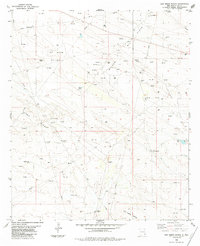 San Simon Ranch 1984 topographic map thumbnail