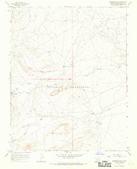 Sanostee East 1966 topographic map thumbnail