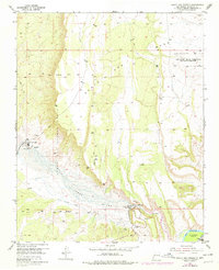 Santa Ana Pueblo 1954 topographic map thumbnail