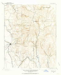 Santa Fe 1889 topographic map thumbnail