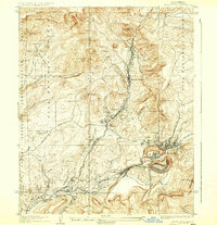 Santa Rita 1937 topographic map thumbnail