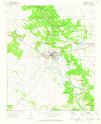 Santa Rosa 1963 topographic map thumbnail