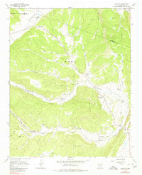 Sapello 1965 topographic map thumbnail