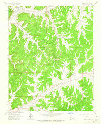 Schmitz Ranch 1963 topographic map thumbnail