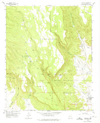 Seboyeta 1957 topographic map thumbnail