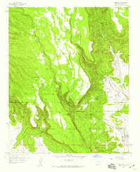 Seboyeta 1957 topographic map thumbnail