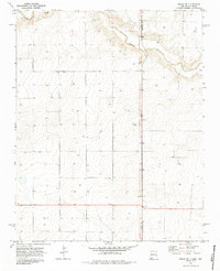 Sedan NE 1970 topographic map thumbnail