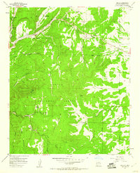 Sedillo 1954 topographic map thumbnail