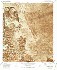 Selden Canyon 1982 topographic map thumbnail