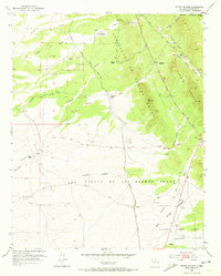Seton Village 1952 topographic map thumbnail
