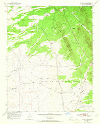Seton Village 1952 topographic map thumbnail