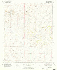 Seven Lakes 1970 topographic map thumbnail