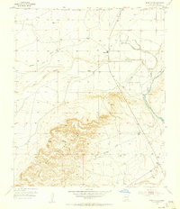 Seven Rivers 1954 topographic map thumbnail