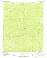 Seven Springs 1970 topographic map thumbnail