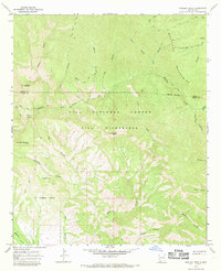 Shelley Peak 1965 topographic map thumbnail