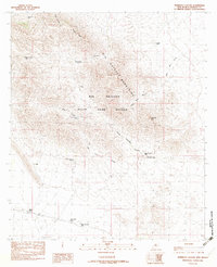 Sheridan Canyon 1982 topographic map thumbnail