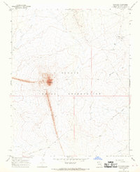 Ship Rock 1966 topographic map thumbnail