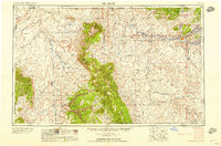 Shiprock 1958 topographic map thumbnail