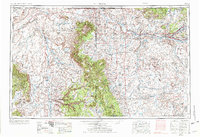 Shiprock 1954 topographic map thumbnail