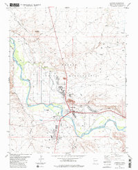 Shiprock 1983 topographic map thumbnail