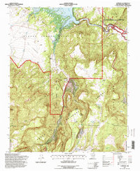 Canones 1995 topographic map thumbnail