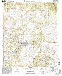 Capitan 2004 topographic map thumbnail