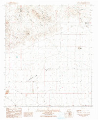 Caprock Mountain 1990 topographic map thumbnail