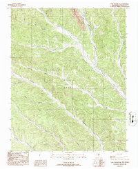 Casa Grande SW 1986 topographic map thumbnail