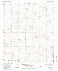 Causey West 1972 topographic map thumbnail