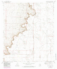 Cedar Point SE 1973 topographic map thumbnail