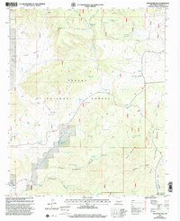 Centerfire Bog 1999 topographic map thumbnail