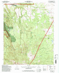 Cerro Pelon 1995 topographic map thumbnail