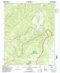 Cerro Vista 1995 topographic map thumbnail