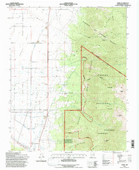 Cerro 1995 topographic map thumbnail