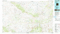 Chaco Mesa 1977 topographic map thumbnail