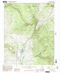 Chama 1983 topographic map thumbnail