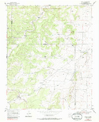 Chilili 1954 topographic map thumbnail