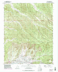 Chimayo 1994 topographic map thumbnail