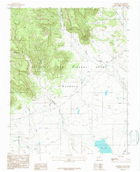 Cimarron SE 1987 topographic map thumbnail