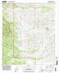 Clanton Draw 1998 topographic map thumbnail